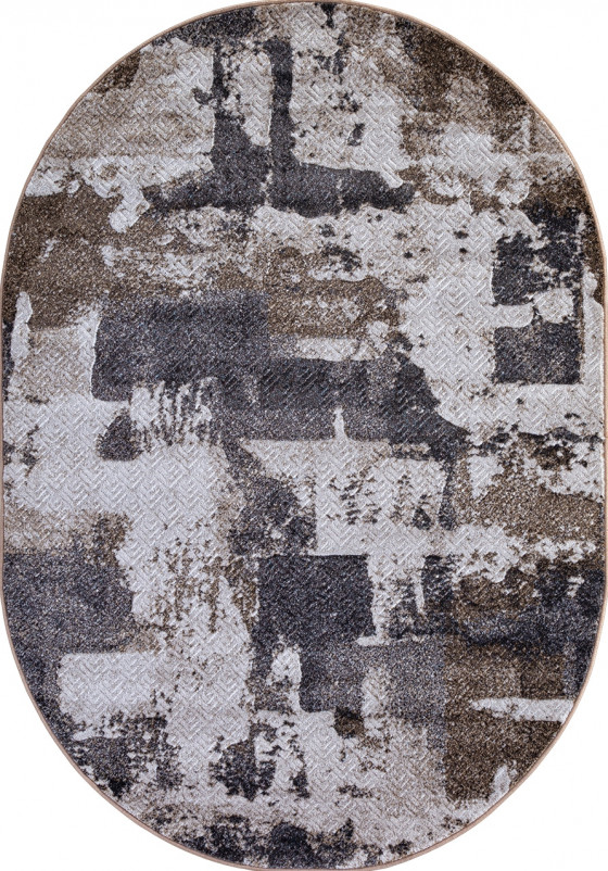 Ковер D564 - CREAM-GRAY - Овал