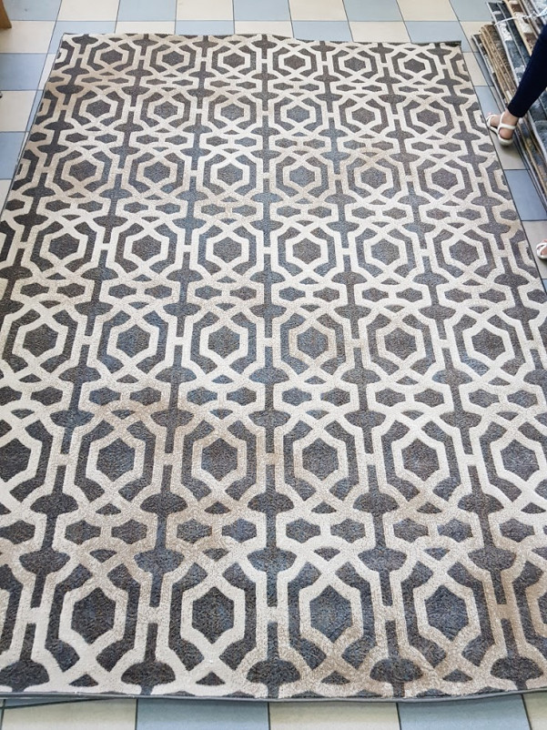 Ковер D565 - BEIGE-BLUE 9 - Прямоугольник