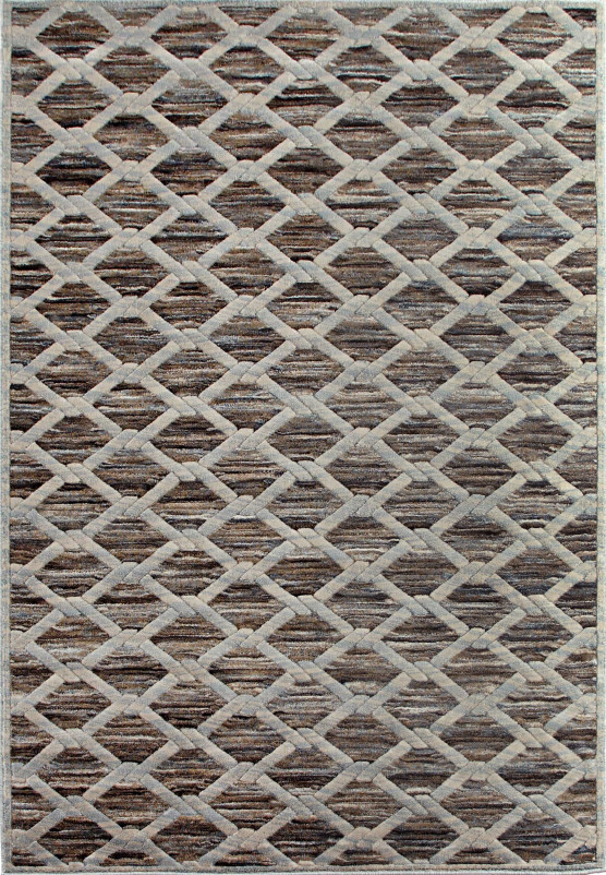 Ковер D571 - BEIGE-BLUE - Прямоугольник