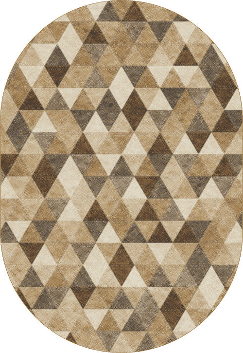 Ковер D578 - BEIGE - Овал