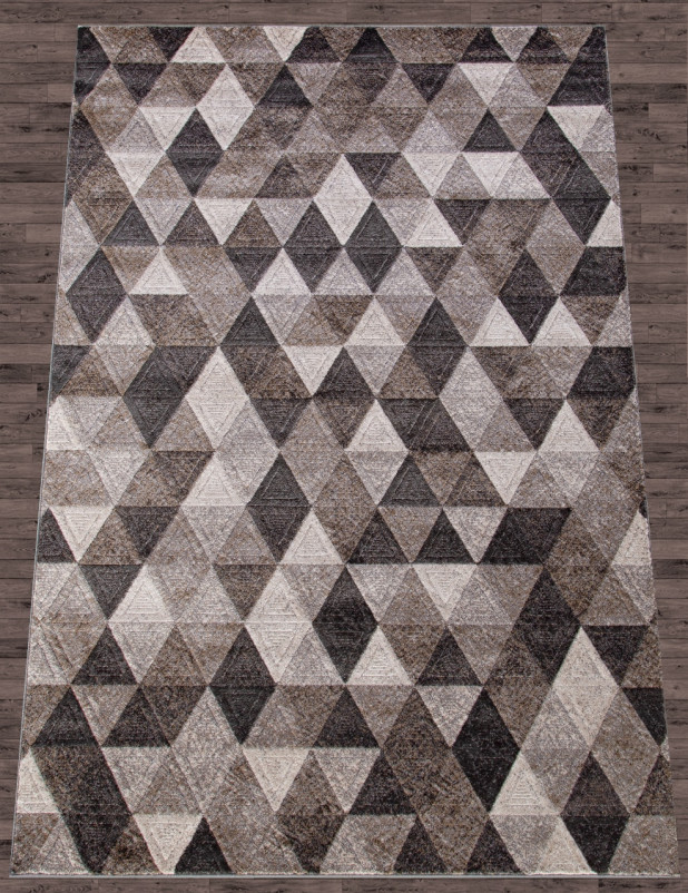 Ковер D578 - GRAY-BROWN - Прямоугольник