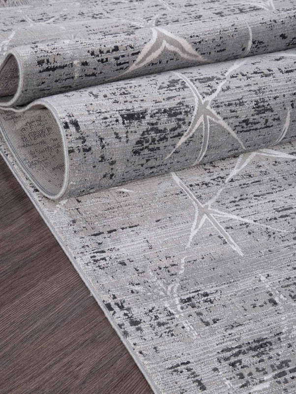 Ковер B875Q - CREAM / GRAY - Прямоугольник