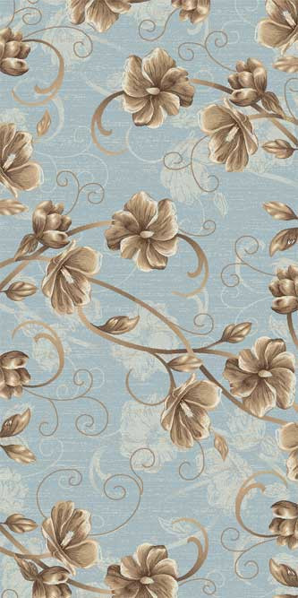 Ковер 1059 - L.BLUE-BROWN - Дорожка