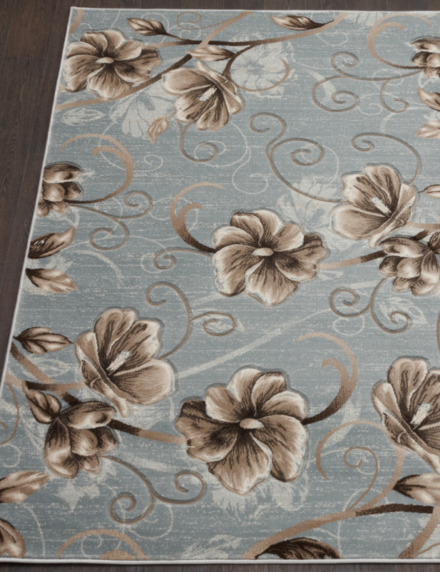Ковер 1059 - L.BLUE-BROWN - Прямоугольник