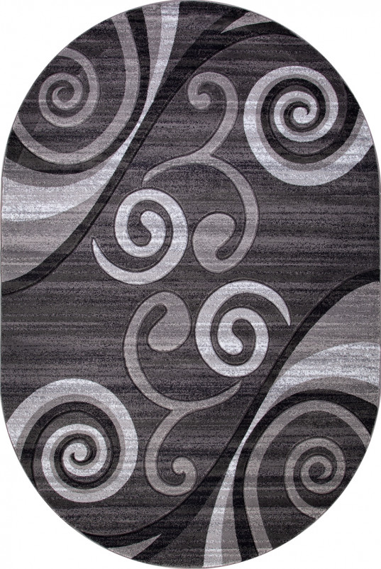 Ковер d263 - GRAY - Овал