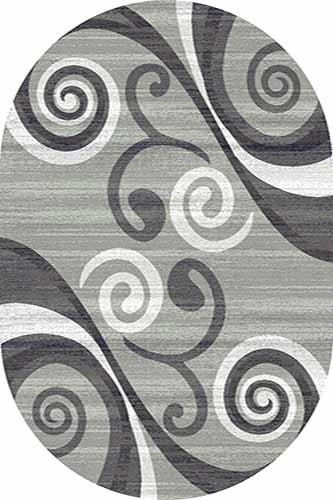 Ковер d263 - LIGHT GRAY - Овал
