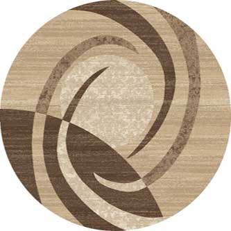 Ковер d264 - BEIGE - Круг