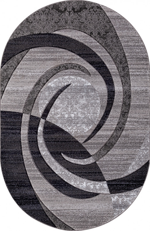 Ковер d264 - GRAY - Овал