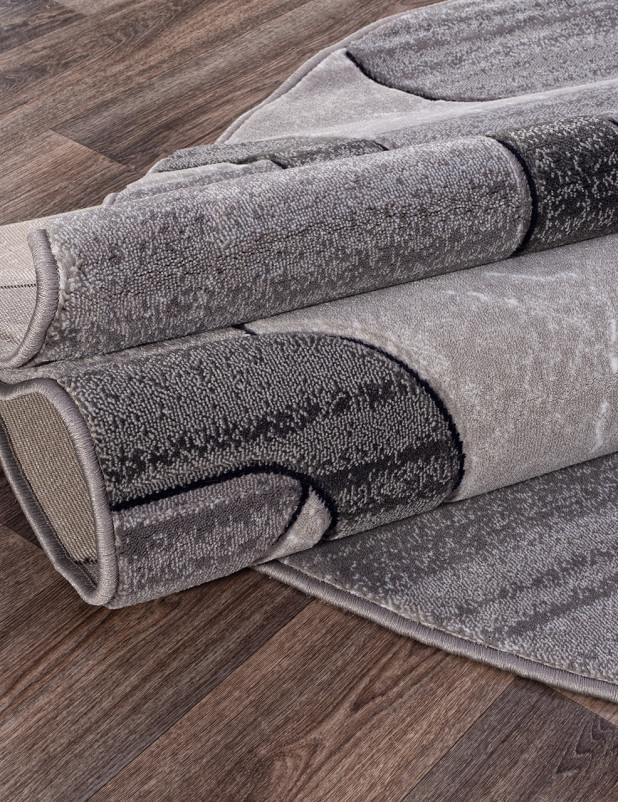 Ковер D465 - LIGHT GRAY - Овал