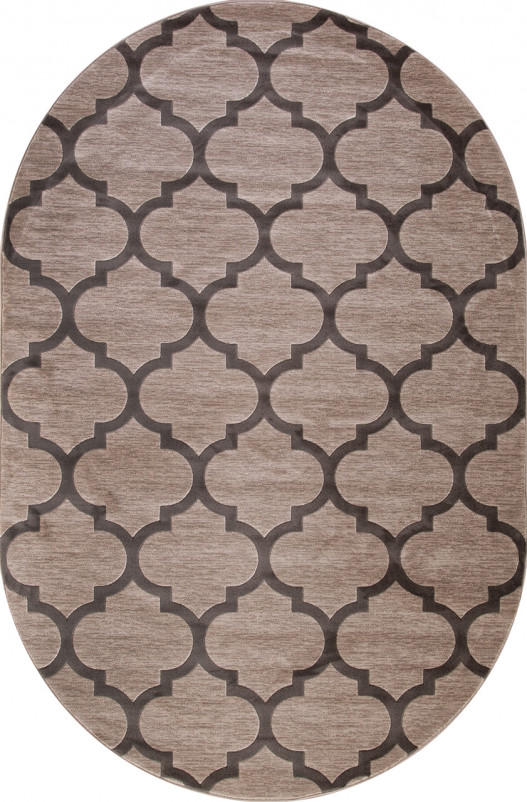 Ковер d422 - BEIGE - Овал