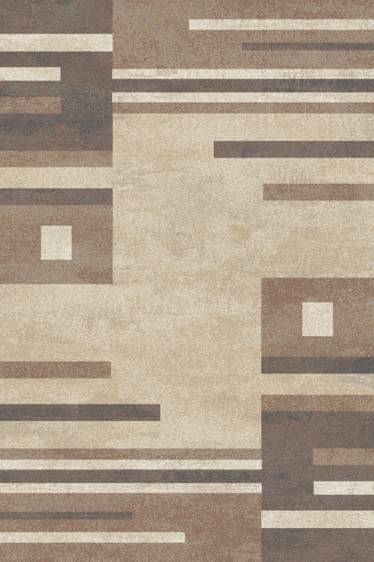 Ковер D842 - BEIGE-BROWN - Прямоугольник