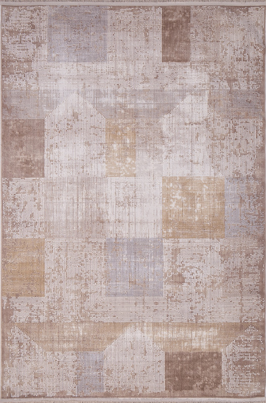 Ковер 21214A - D.BEIGE / L.VIZON - Прямоугольник