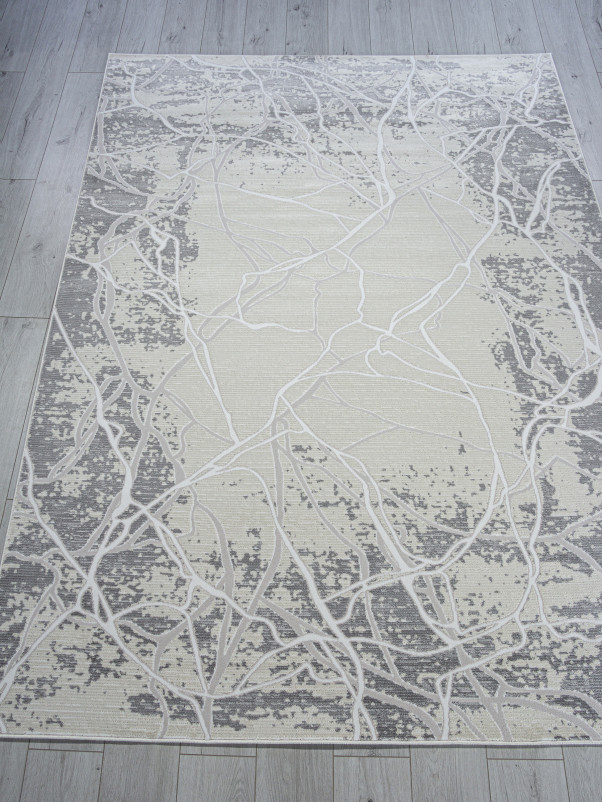 Ковер F553 - CREAM-GRAY - Прямоугольник