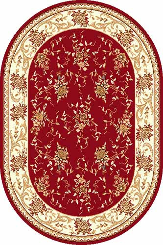 Ковер 5455 - RED - Овал