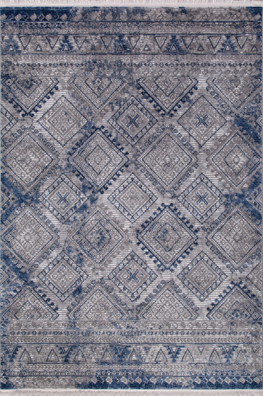 Ковер AS 824 - NAVY / GREY - Прямоугольник