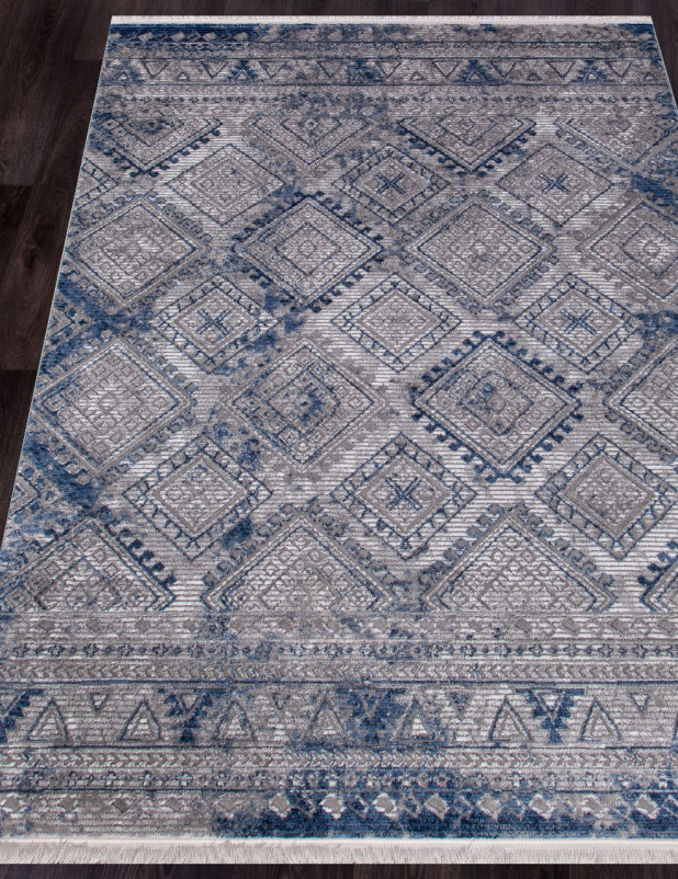 Ковер AS 824 - NAVY / GREY - Прямоугольник