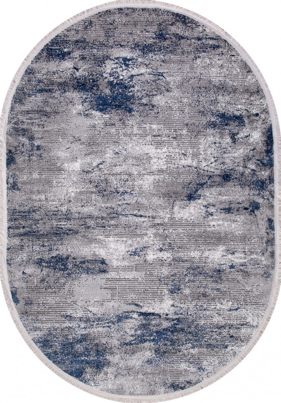 Ковер AS 838 - NAVY / GREY - Овал