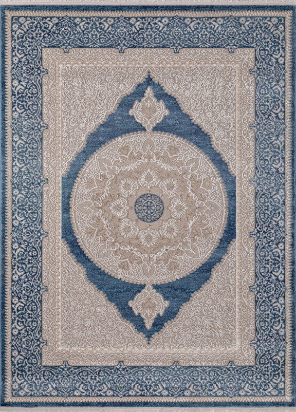 Ковер D763 - BLUE - Прямоугольник