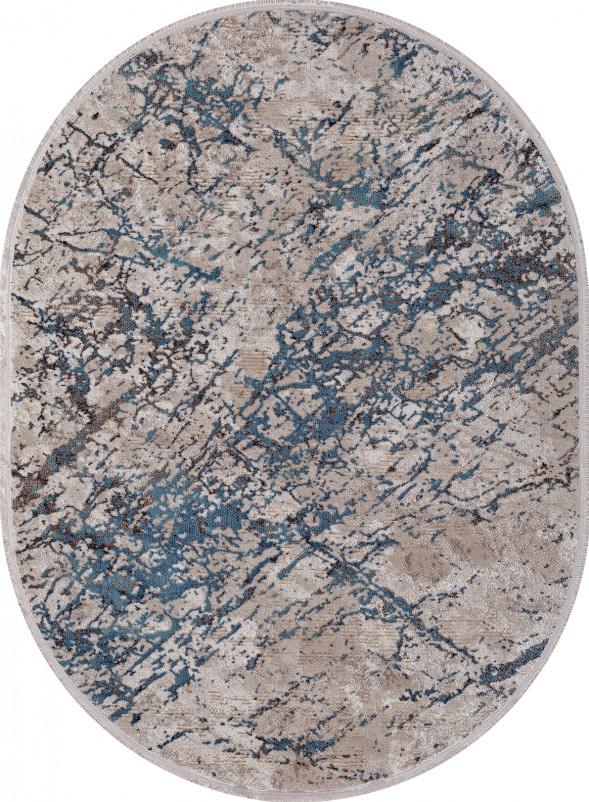 Ковер D850 - BLUE - Овал