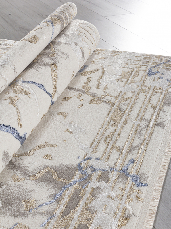 Ковер 27243A - GRY / NAVY - Прямоугольник