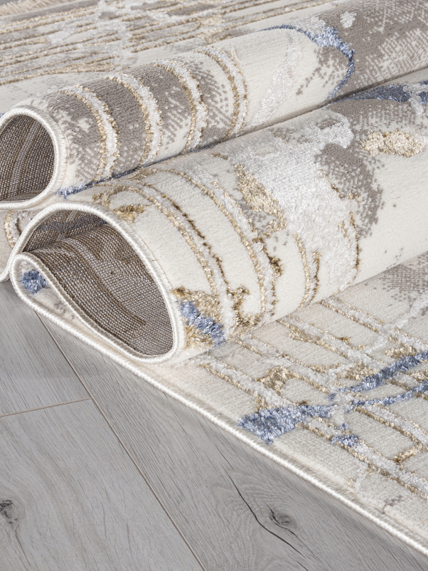 Ковер 27243A - GRY / NAVY - Прямоугольник