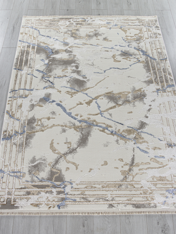 Ковер 27243A - GRY / NAVY - Прямоугольник