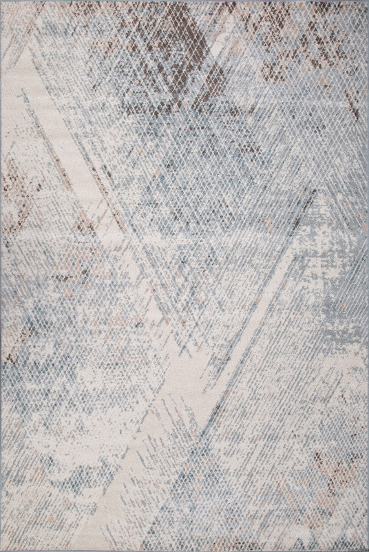 Ковер D990 - BEIGE-BLUE - Прямоугольник