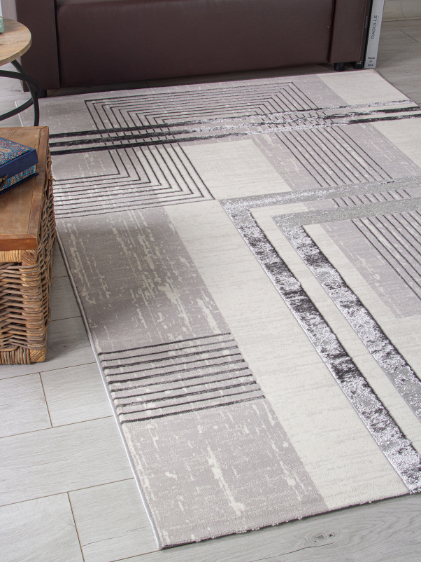 Ковер 04075A - CREAM HB / ICE GREY HB - Прямоугольник