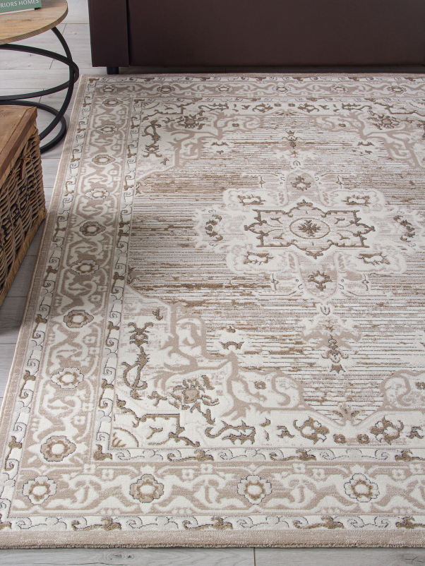 Ковер 04089A - CREAM HB / LIGHT GRI HB - Прямоугольник