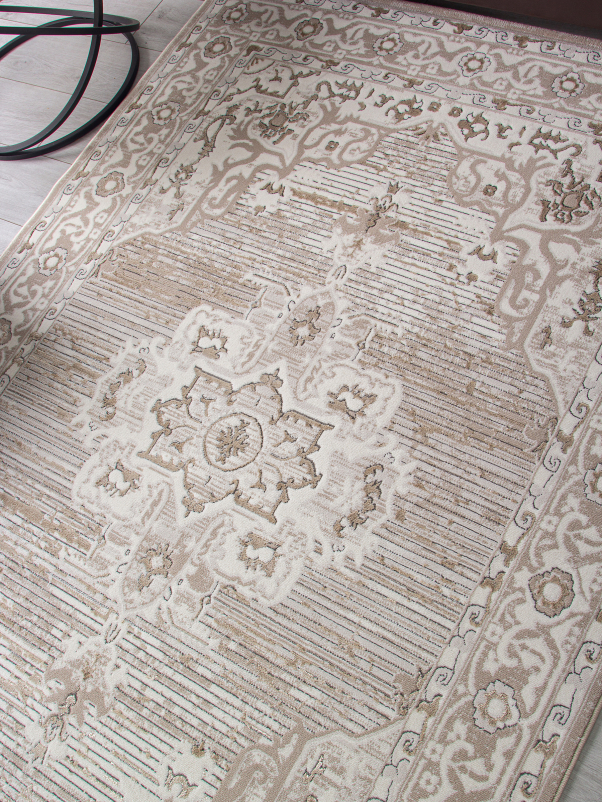 Ковер 04089A - CREAM HB / LIGHT GRI HB - Прямоугольник