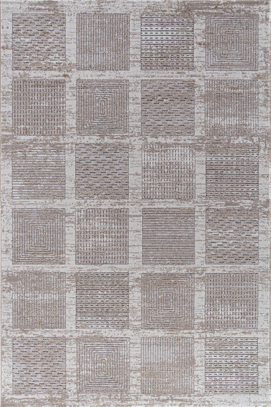 Ковер 04251A - BEIGE FDY / CREAM HB - Прямоугольник