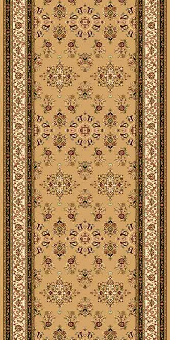 Ковер d064 - BEIGE - Дорожка