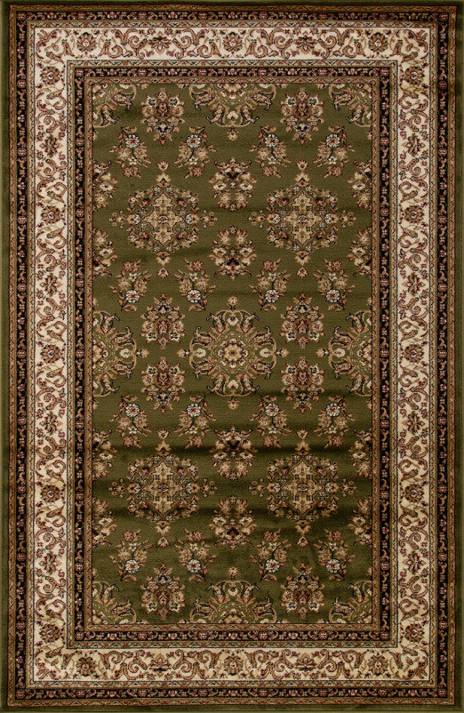 Ковер d064 - GREEN - Прямоугольник