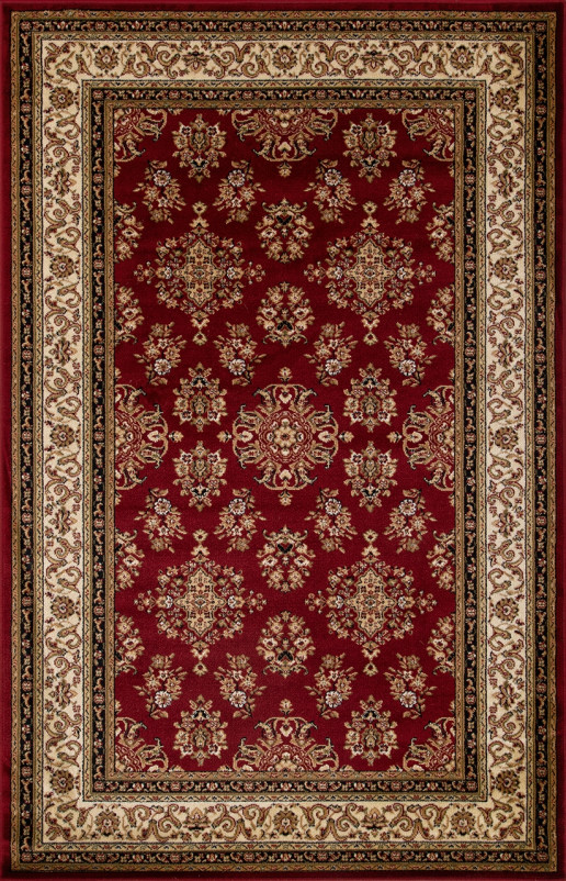 Ковер d064 - RED - Прямоугольник