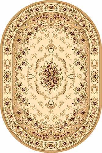 Ковер d071 - BEIGE - Овал