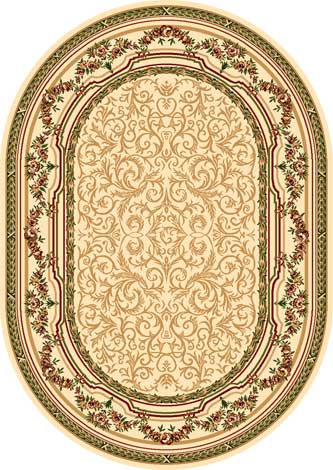 Ковер d074 - CREAM - Овал