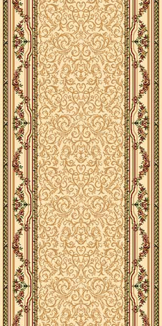 Ковер d074 - CREAM - Дорожка