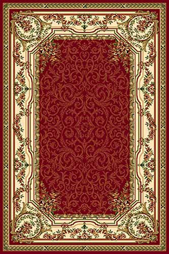 Ковер d074 - RED - Прямоугольник
