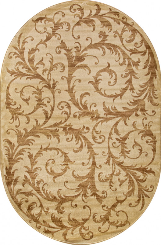 Ковер d156 - CREAM - Овал