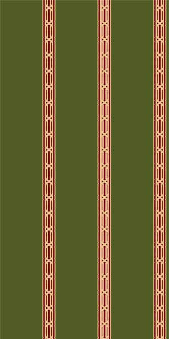 Ковер D168 - GREEN - Дорожка