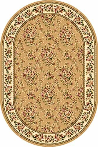 Ковер d191 - BEIGE - Овал