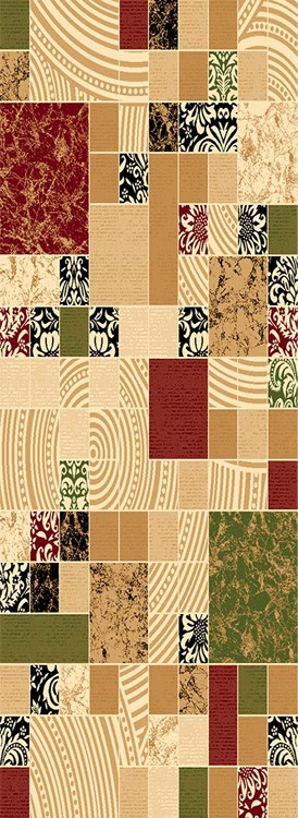 Ковер d345 - CREAM - Дорожка