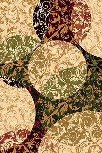 Ковер d346 - BEIGE - Прямоугольник