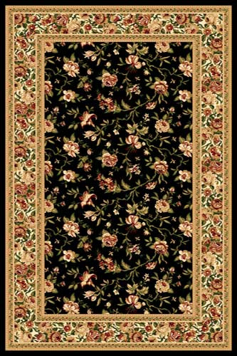 Ковер d387 - BLACK - Прямоугольник
