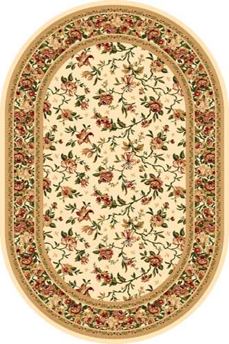 Ковер D387 - CREAM - Овал