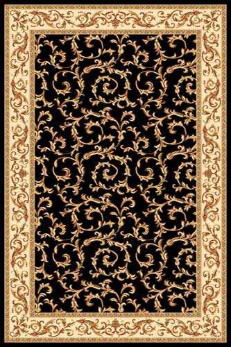 Ковер d388 - BLACK - Прямоугольник