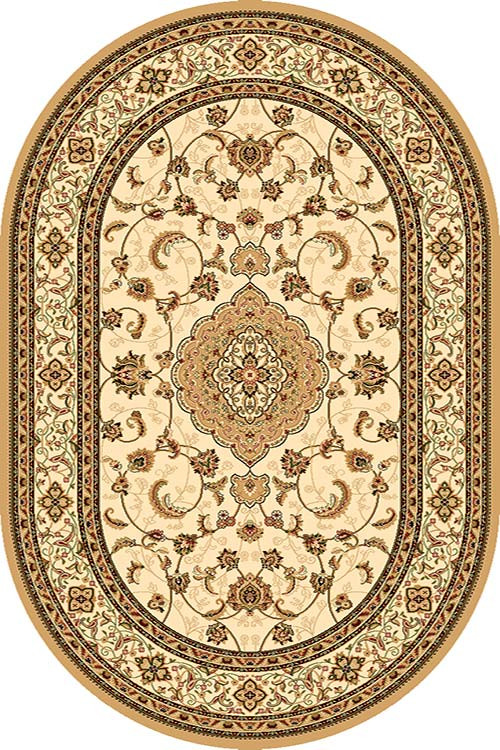 Ковер D389 - BEIGE - Овал