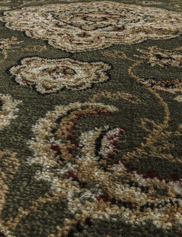 Ковер D389 - GREEN - Овал