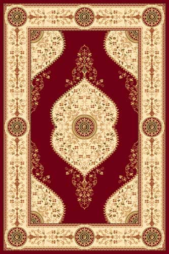 Ковер d390 - RED - Прямоугольник