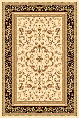 Ковер d392 - CREAM-BLACK - Прямоугольник